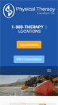 Mobile Screenshot of physicaltherapyptc.com